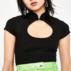 Nonstop Shade Cut Out Top